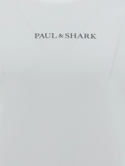 Paul E Shark T-shirt In White