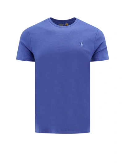 Polo Ralph Lauren Cotton T-shirt In Blue