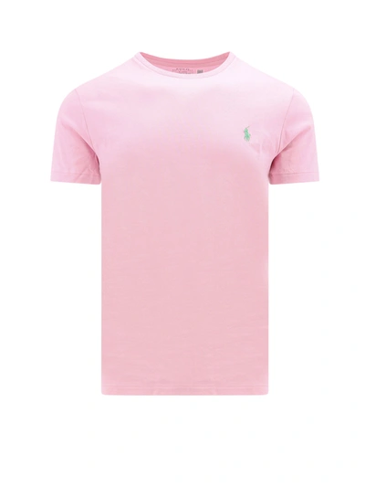 Polo Ralph Lauren Cotton T-shirt In Pink