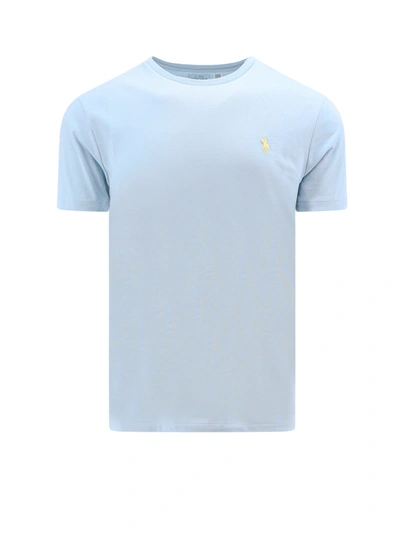 Polo Ralph Lauren Cotton T-shirt In Blue