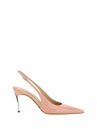 Casadei Pump Shoes Superblade Jolly In 粉色