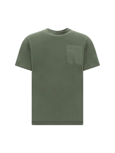 Paul E Shark T-shirt In Green