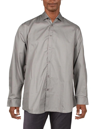 Galaxy By Harvic Mens Slim Fit Long Sleeves Button-down Shirt In Multi