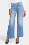 Nydj Teresa Ankle Crop Wide Leg Jeans In Everly