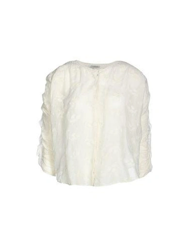 Catherine Deane Lace Shirts & Blouses In Ivory