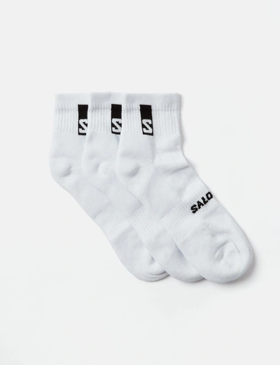 Salomon Everyday Ankle Socks (3-pack) In White