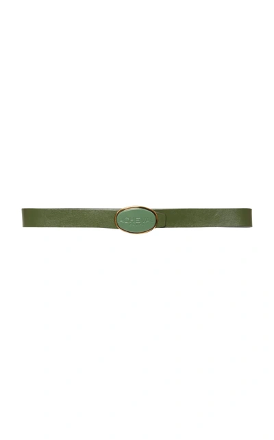 Acheval Pampa Acheval Buckle' Belt In Green