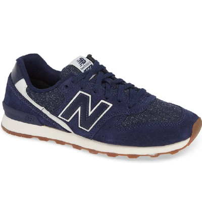 New Balance Commercial 696 Mesh & Suede Sneakers In Pigment