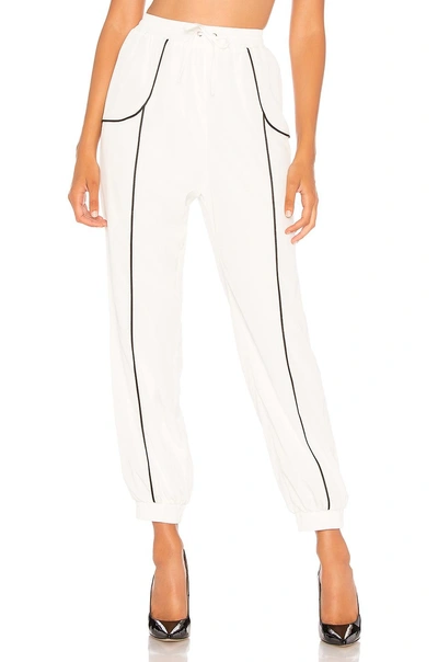 Lovers & Friends Lovers + Friends Lolo Track Pant In White.