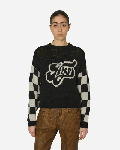 Hysteric Glamour Swash Logo Jumper In Black