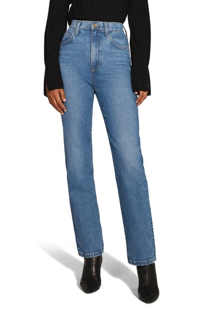Favorite Daughter The Valentina Superhigh Waist Ankle Bootcut Jeans In Crosby