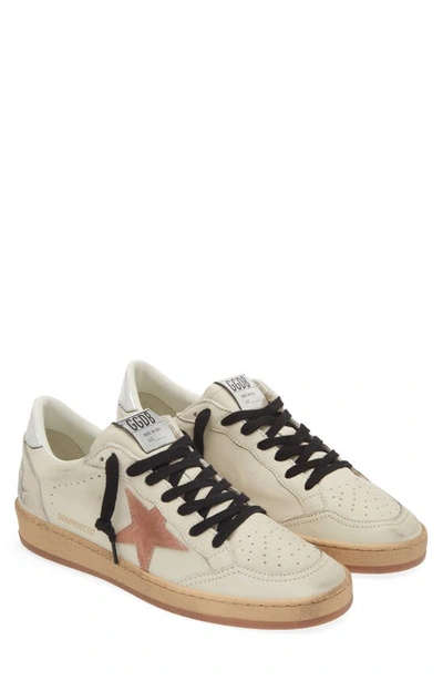 Golden Goose Ball Star Low Top Sneaker In White