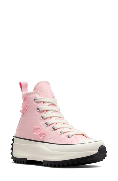 Converse Chuck Taylor® All Star® Run Star Hike High Top Platform Sneaker In Doughnut Glaze/ Egret