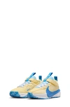 Nike Kids' Giannis Antetokounmpo Freak 5 Sneaker In Blue/ Light Orange/ Yellow