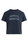 Favorite Daughter Graphic T-shirt In Navy