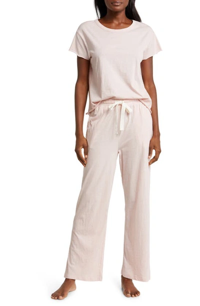 Papinelle Jada Cotton Boxy Pajamas In  Pink