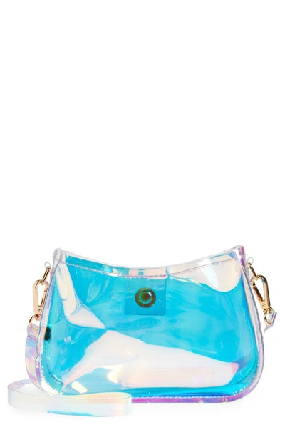 Capelli New York Kids' Iridescent Shoulder Bag In Light Blue