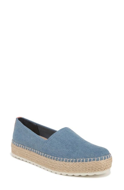 Dr. Scholl's Sunray Slip-on Espadrille Sneaker In Denim Blue