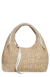 Aimee Kestenberg Aura Top Handle Bag In Natural Straw