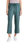 Splendid Angie Crop Wide Leg Pants In Seaside