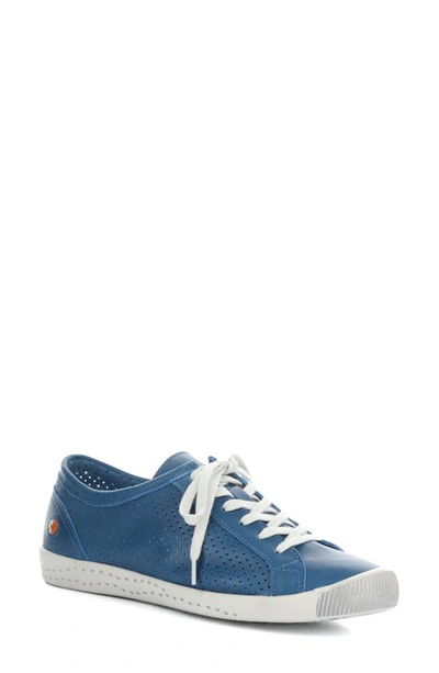 Softinos By Fly London Ica Trainer In Blue Denim Smoot