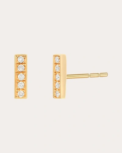 Zoe Lev Women's 14k Gold Diamond Stud Earrings