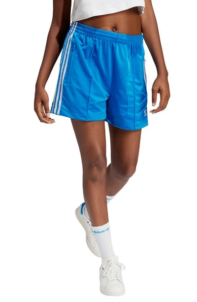 Adidas Originals Firebird Recycled Polyester Shorts In Bluebird