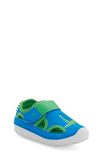 Stride Rite Kids' Splash Sneaker In Blue,green