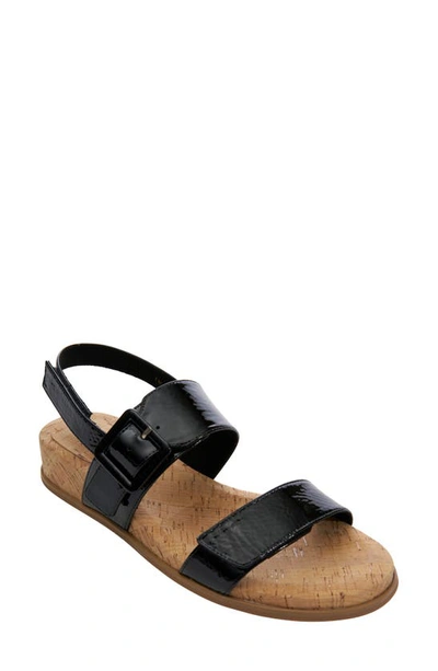 Vaneli Nelly Wedge Sandal In Black