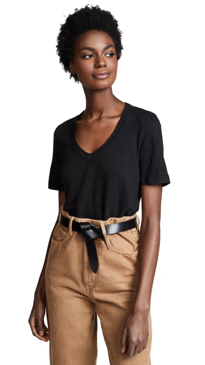 Isabel Marant Étoile Kranger Tee In Black