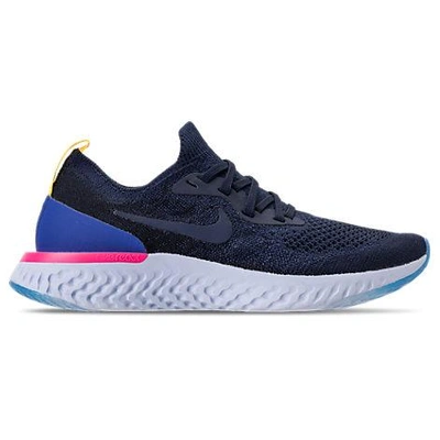 Nike Women's Epic React Flyknit Running Shoes, Blue