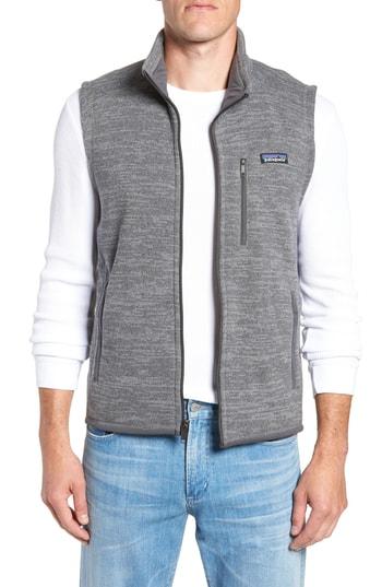 patagonia men's better sweater vest nickel