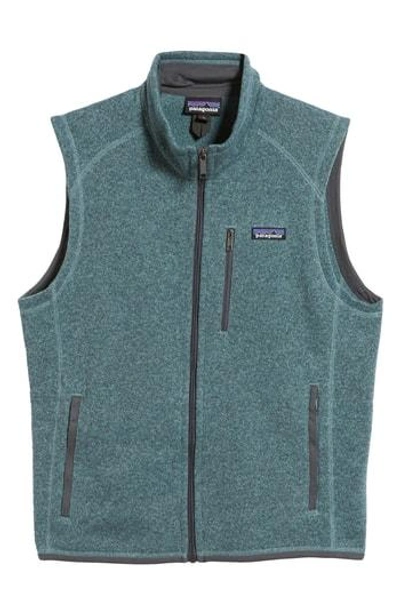 Patagonia Better Sweater Fleece Vest In Shadow Blue