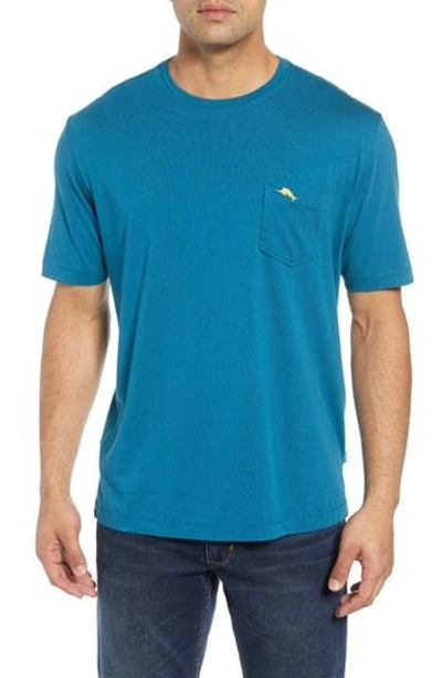 Tommy Bahama 'new Bali Sky' Original Fit Crewneck Pocket T-shirt In Seagrove Aqua