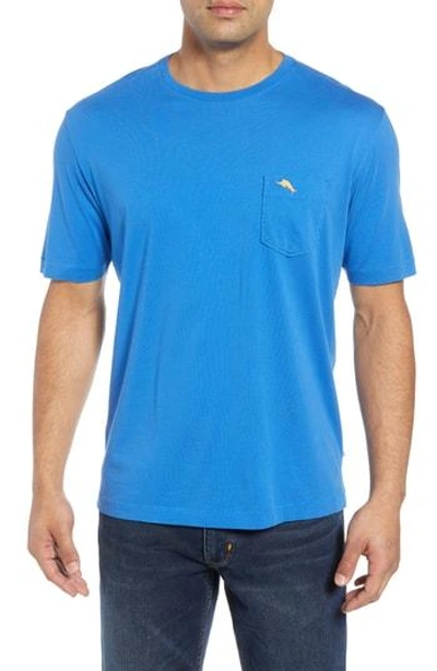 Tommy Bahama 'new Bali Sky' Original Fit Crewneck Pocket T-shirt In Zephyr Blue