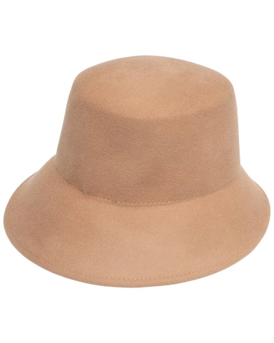 Eugenia Kim Ruby Wool Hat In Brown
