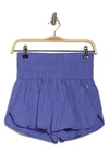 Fp Movement The Way Home Shorts In Mystic Blue