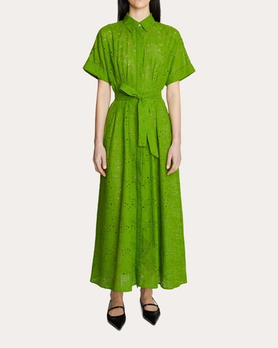Amir Taghi Women's Sheona Shirt Dress In Green