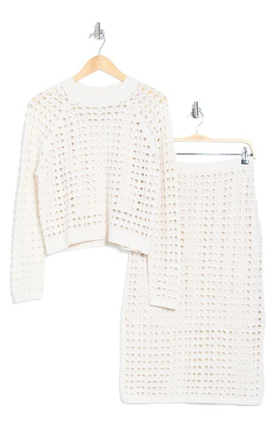 Rachel Rachel Roy Crochet Sweater In Fusilli