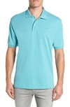 Southern Tide 'skipjack Micro Pique' Stretch Cotton Polo In Porcelain