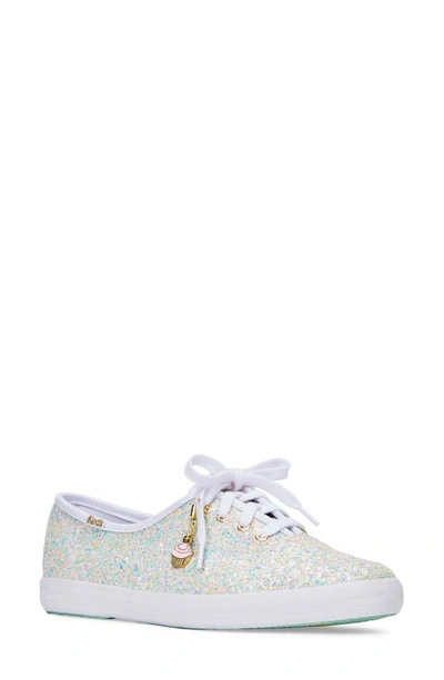 Keds X Magnolia Bakery Champ Trainer In White/ Multi Glittr