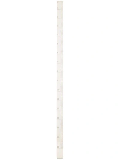 Le Gramme Ruler Ornament In Metallic