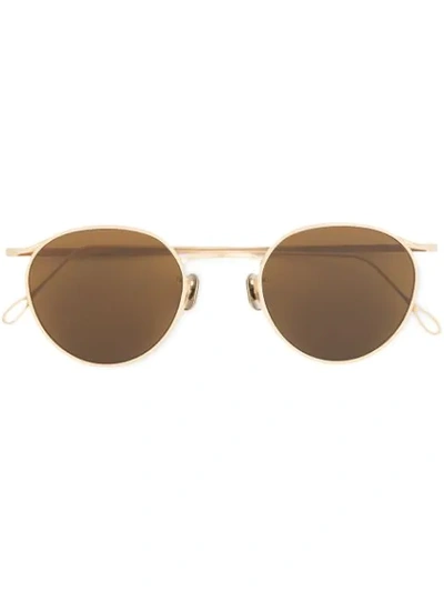 Eyevan7285 Round Frame Sunglasses In Metallic