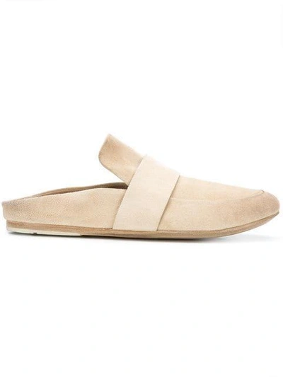 Marsèll Backless Loafers - Nude & Neutrals