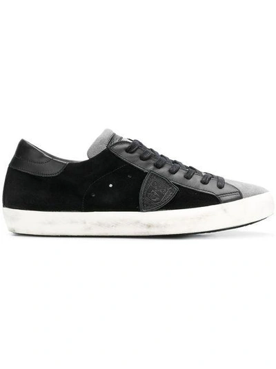 Philippe Model Classic Low-top Sneakers In Black