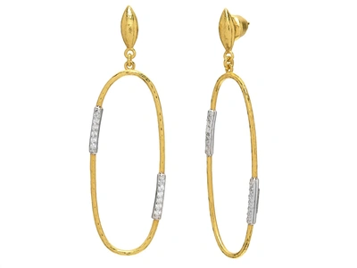 Gurhan Geo Gold Hoop Earrings