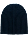 Alex Mill Ribbed Knit Beanie In Blue