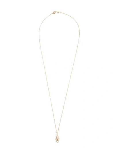 Vivienne Westwood Mouse Long Pendant Necklace - Metallic