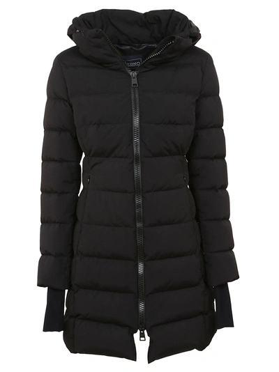 Herno Puffer Coat In Nero