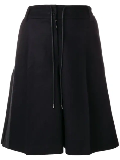 Sacai Pleated Back Skirt - Blue